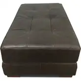 9945 Ottoman in Java Ancient Top Grain Leather